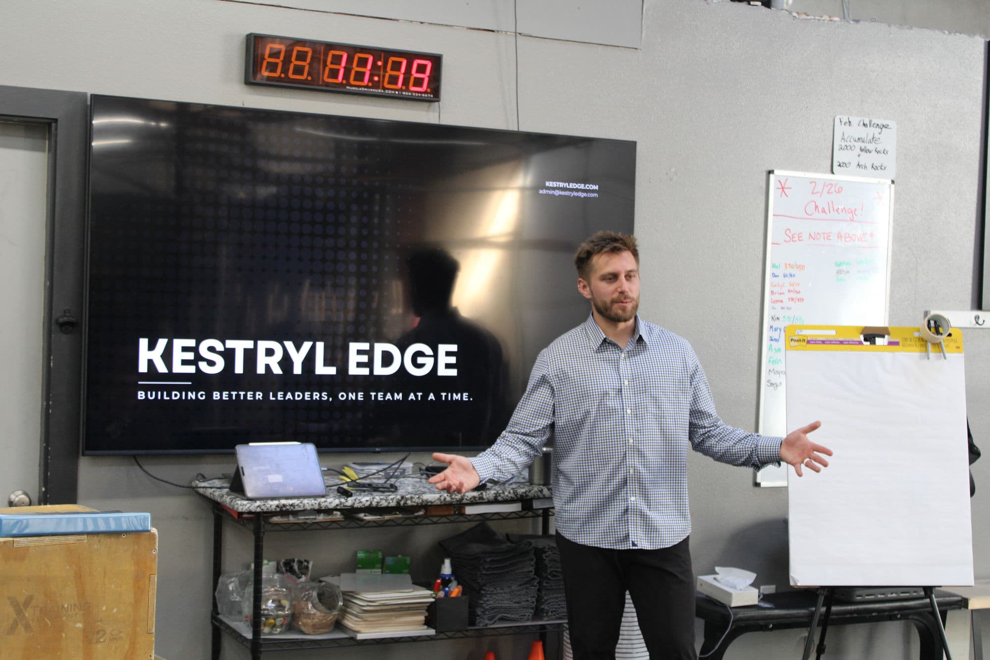 Kestryl Edge workshop at CrossFit Los Alamos