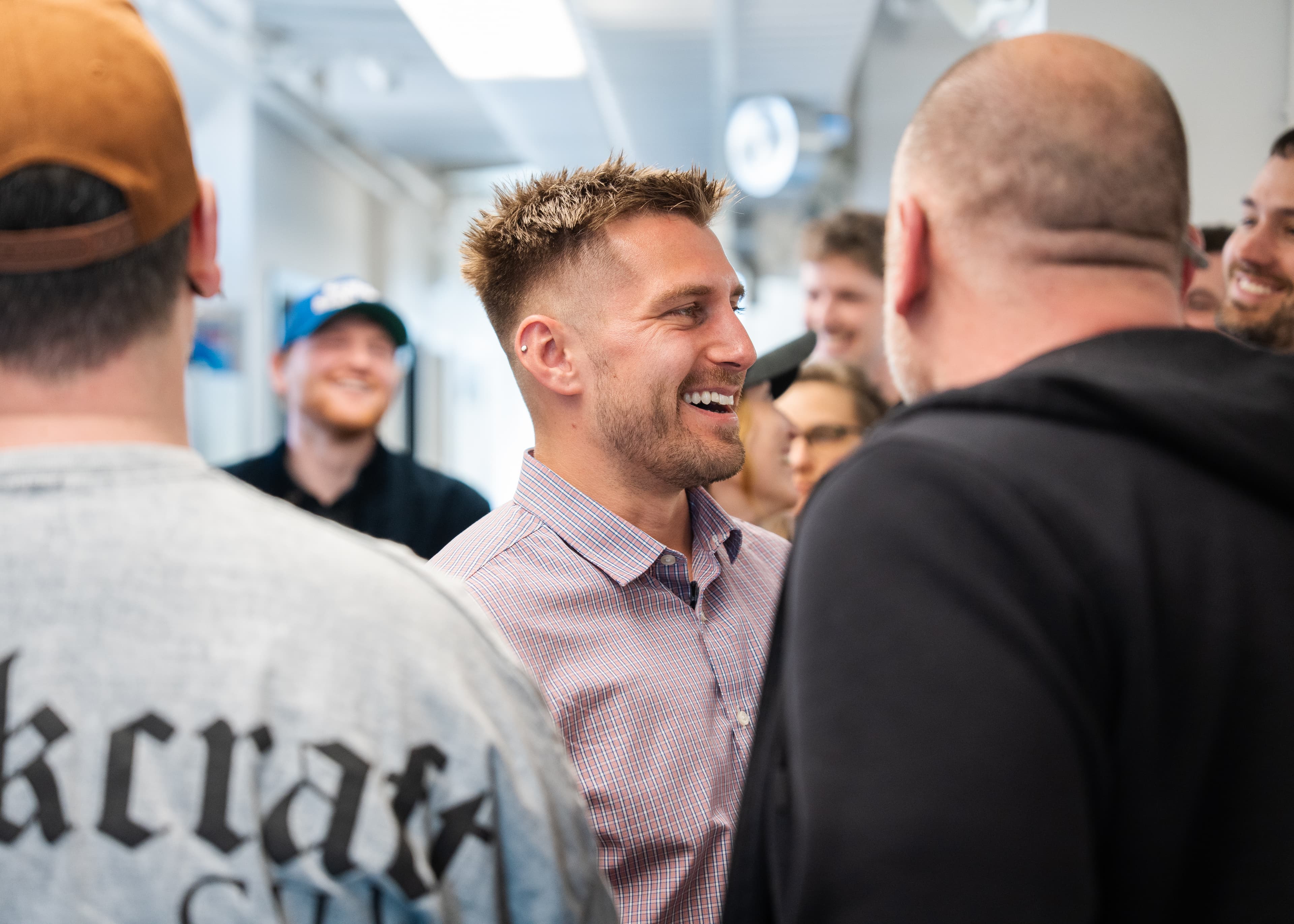 Dan Korus connecting with workshop participants